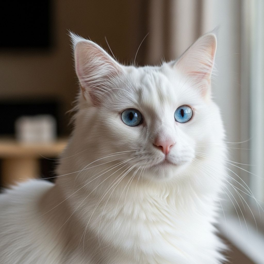 Discover the beauty, unique characteristics, and care needs of stunning white feline companions