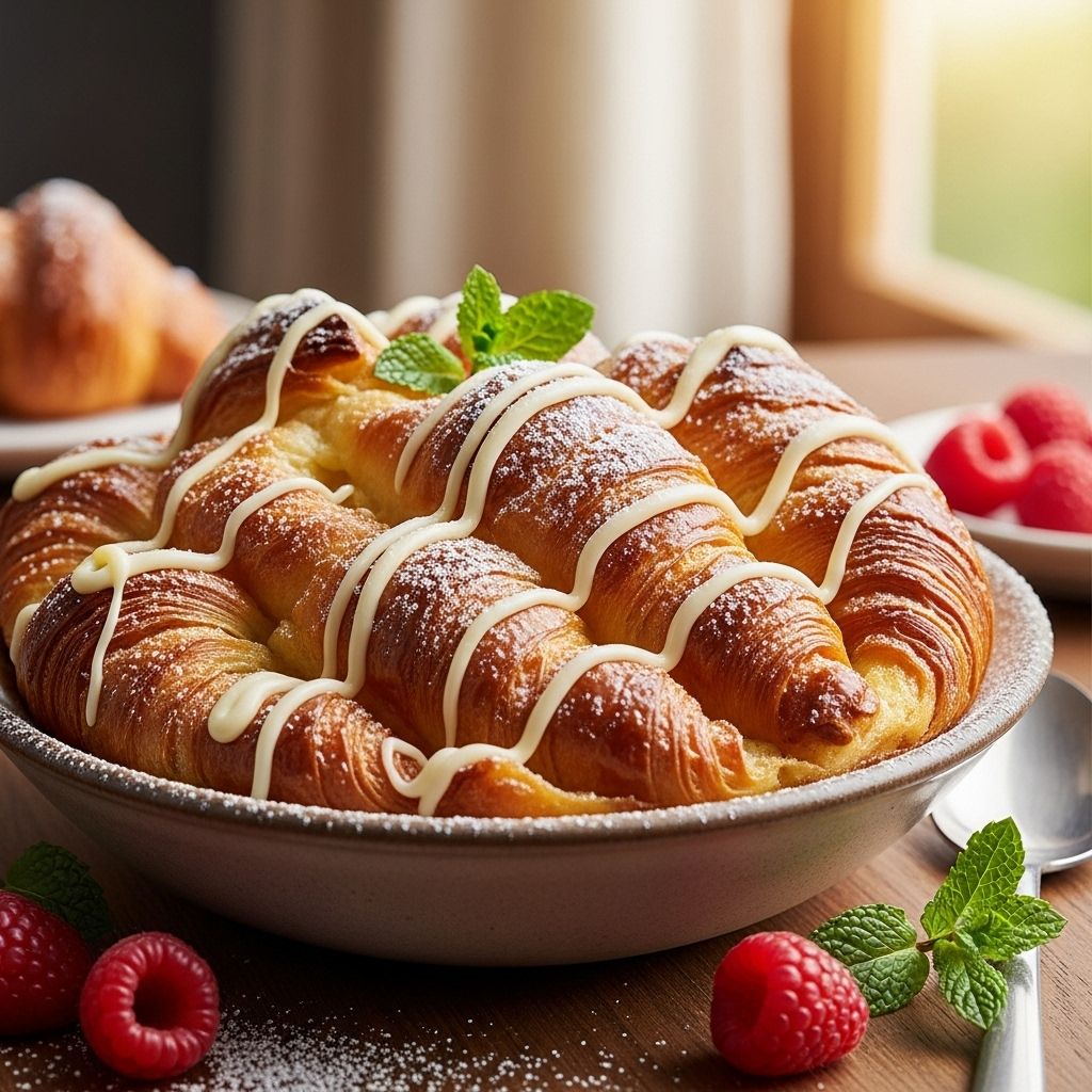 A perfect fusion of flaky pastry, silky custard, and vibrant berries in each bite.