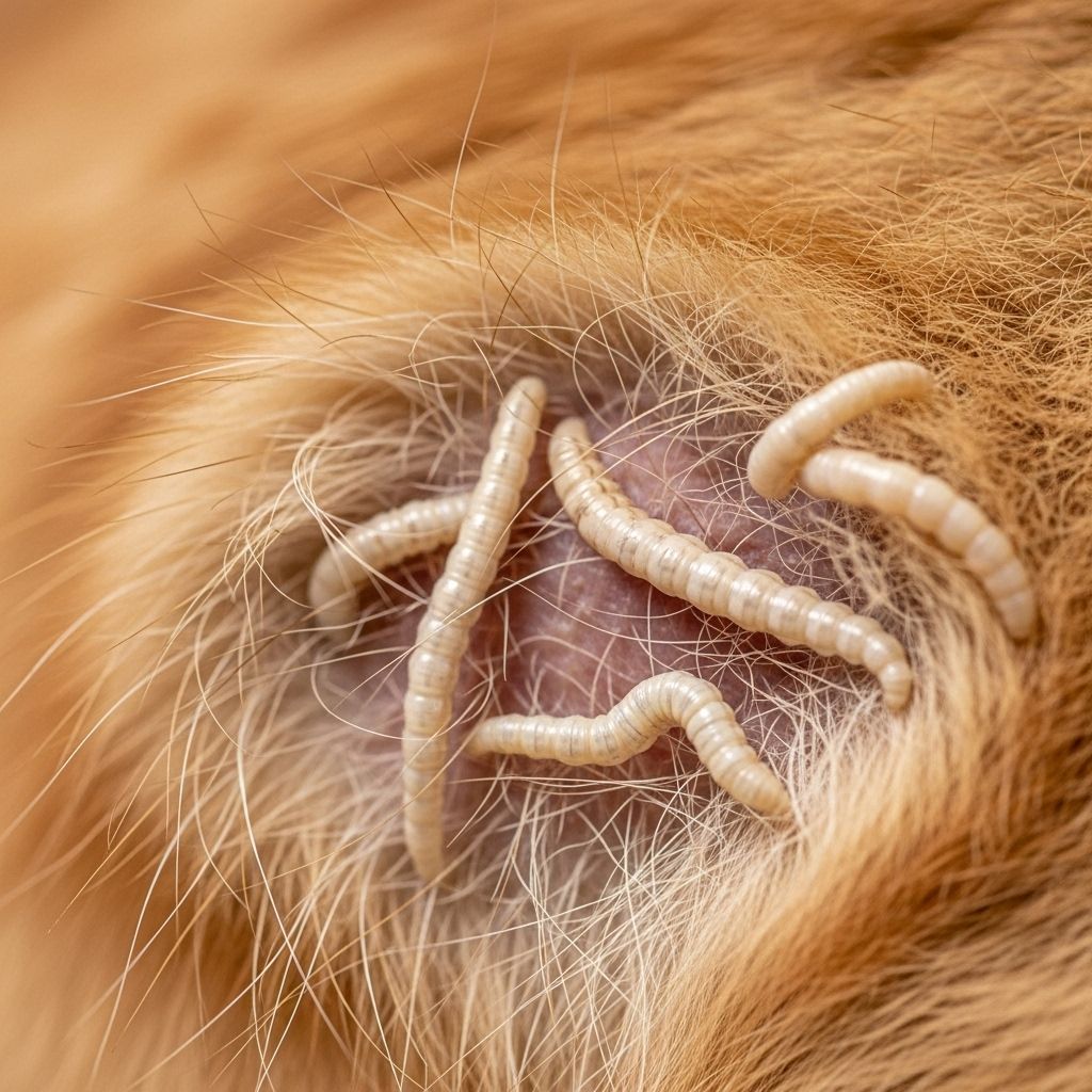 Vet-recommended deworming and flea prevention protect cats from tapeworm infestations.