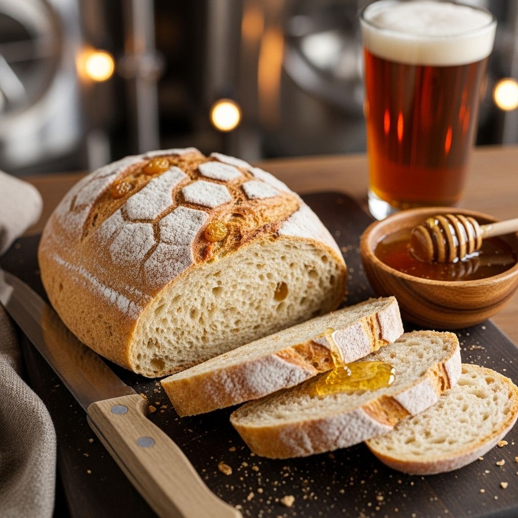 Whole Grain Baking’s Micro-Brewery Honey-Wheat Bread: Flavorful, Nutritious, and Versatile Whole grains, subtle sweetness, and beer notes yield a moist, tasty artisan bake.