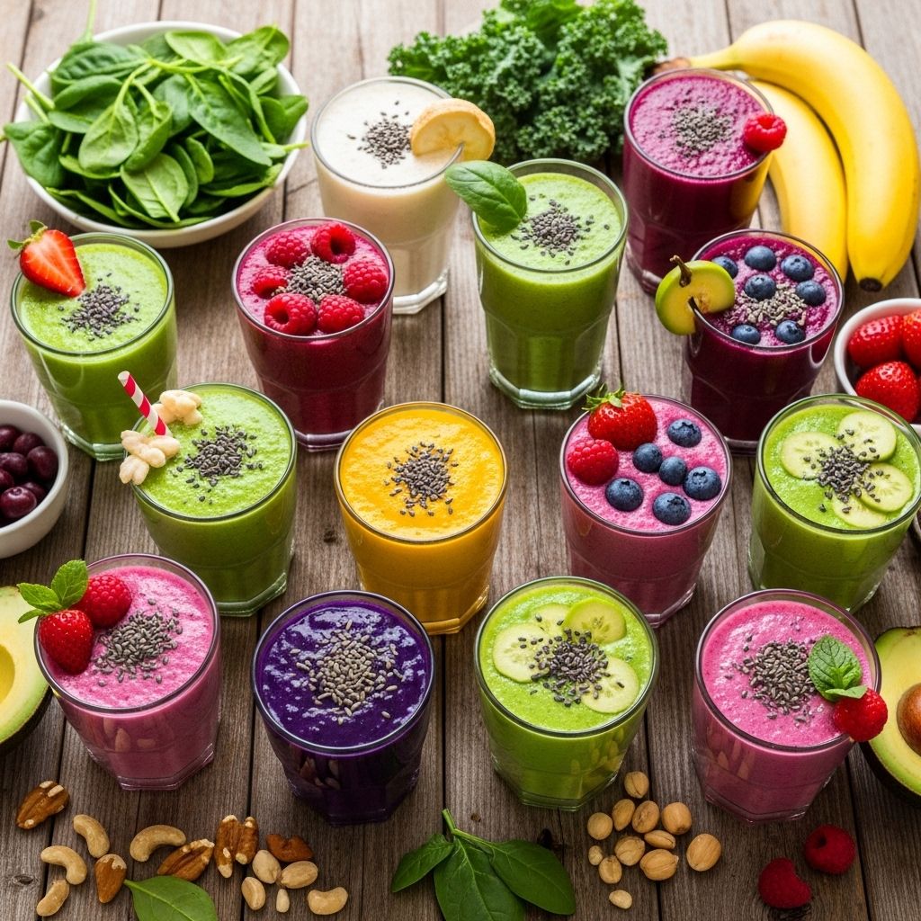 Morning blends bursting with real ingredients to keep hunger at bay until lunch.