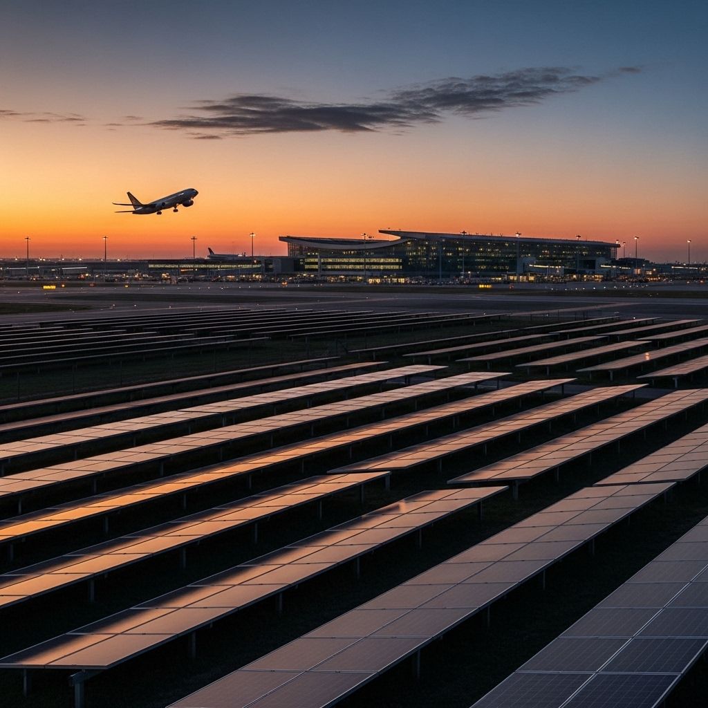 Why Airports Are Turning to Solar Power for a Greener Future Airports worldwide are installing solar power to cut costs, lower emissions, and lead the way in sustainable travel.