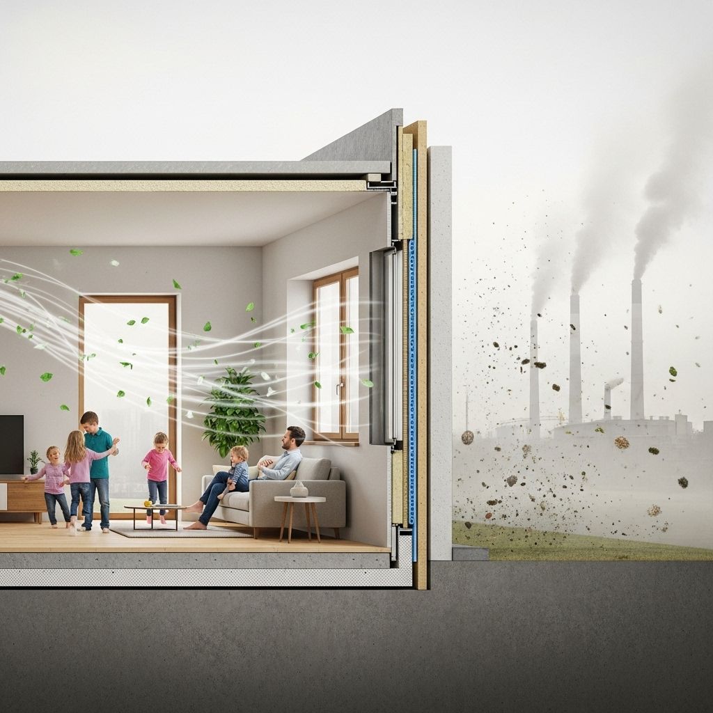 As outdoor air pollution rises, airtight buildings become crucial for energy efficiency, occupant health, and climate resilience.