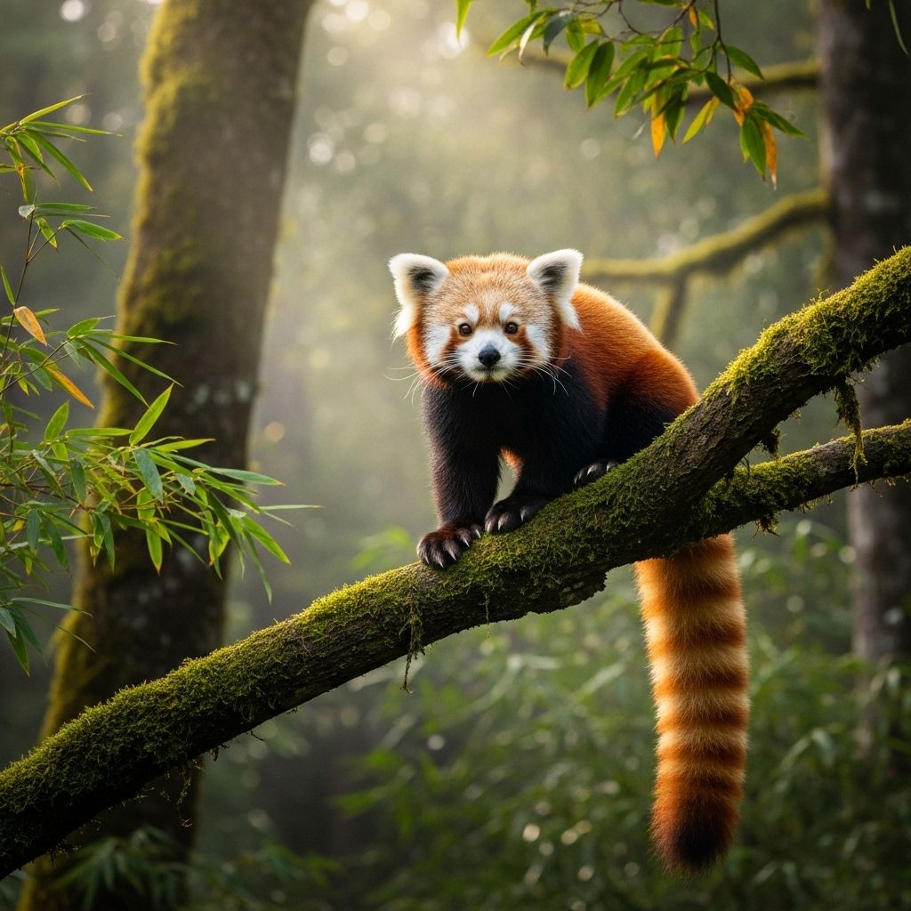 Explore the urgent challenges facing red pandas and the tireless global efforts to secure their future in the wild.