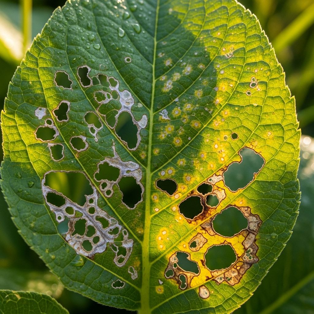 Keep foliage vibrant by identifying threats early and using targeted treatments.