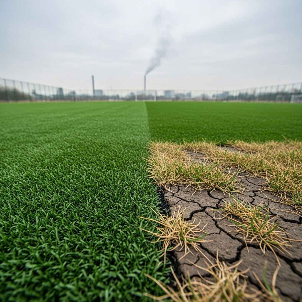 Artificial turf poses lasting threats through microplastics, heat, and health risks—far outweighing its short-term convenience.