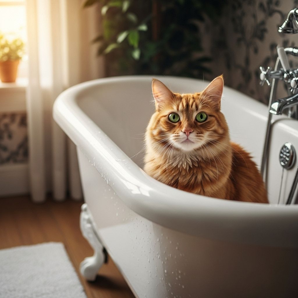 Why Do Cats Love Bathtubs? Feline Fascinations Explained A cozy basin that doubles as a cooling hideaway, fulfilling cats’ urge for safety.