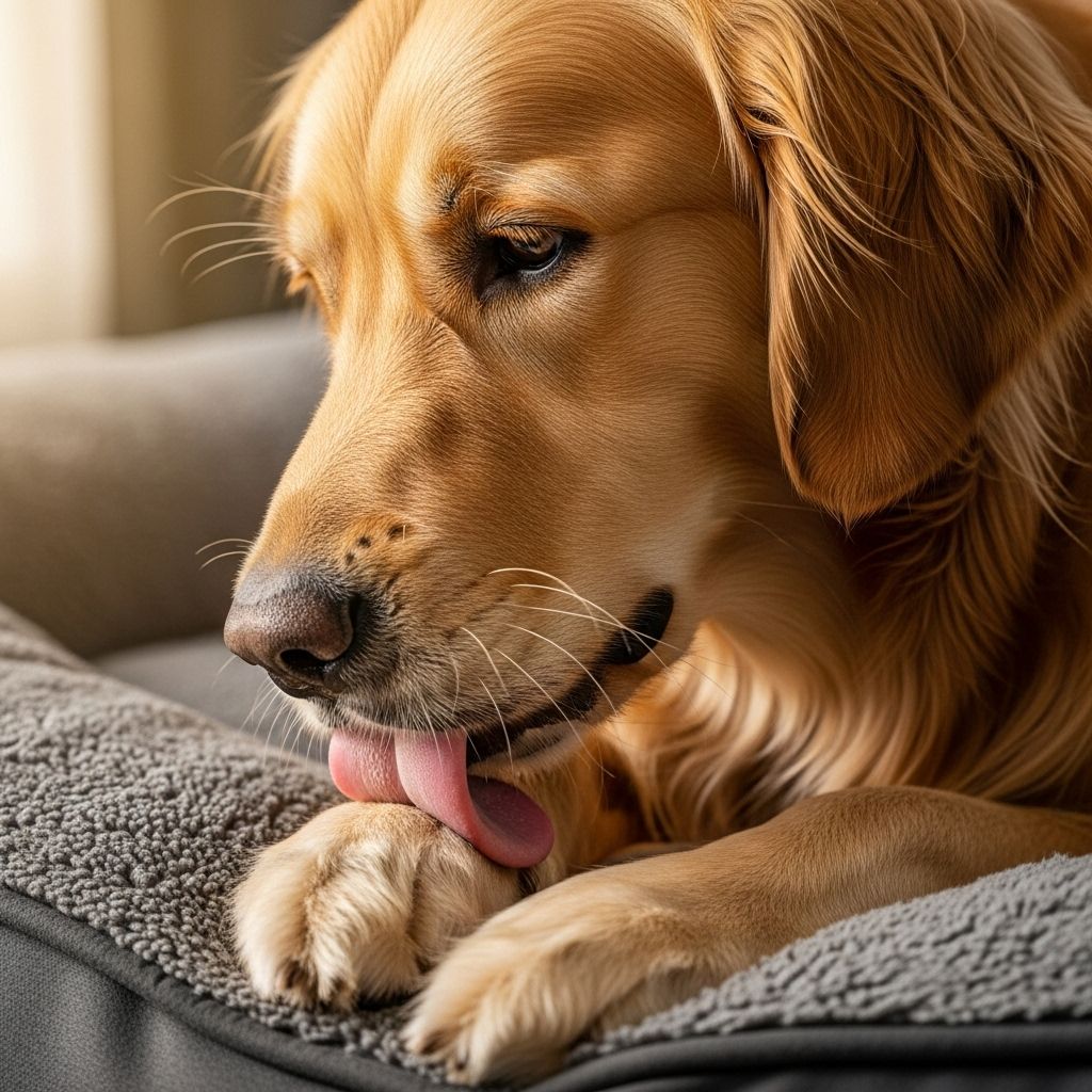 Learn why dogs lick and chew their paws, what’s normal, when to worry, and how to help keep your pup’s paws healthy and happy.