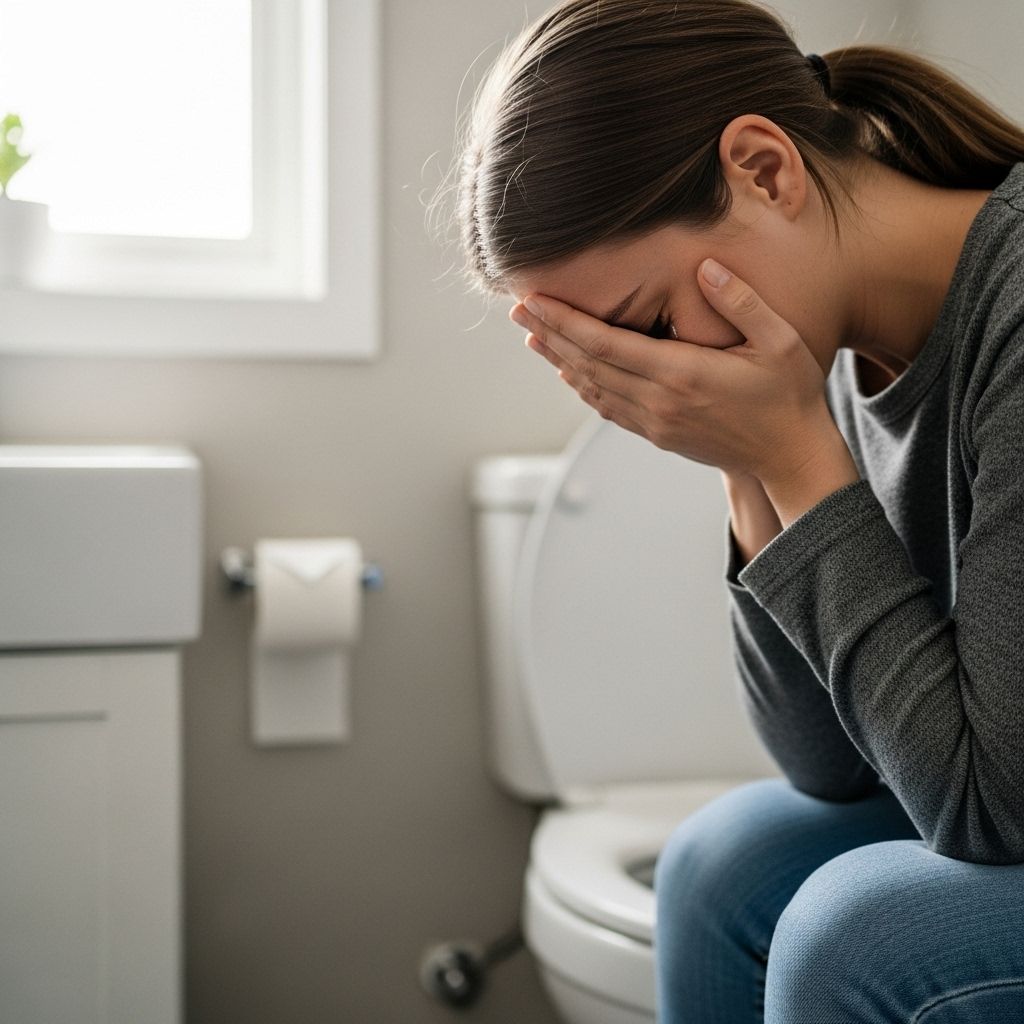 Explore the physical and emotional reasons behind tearing up during bowel movements, from biological causes to psychological factors.
