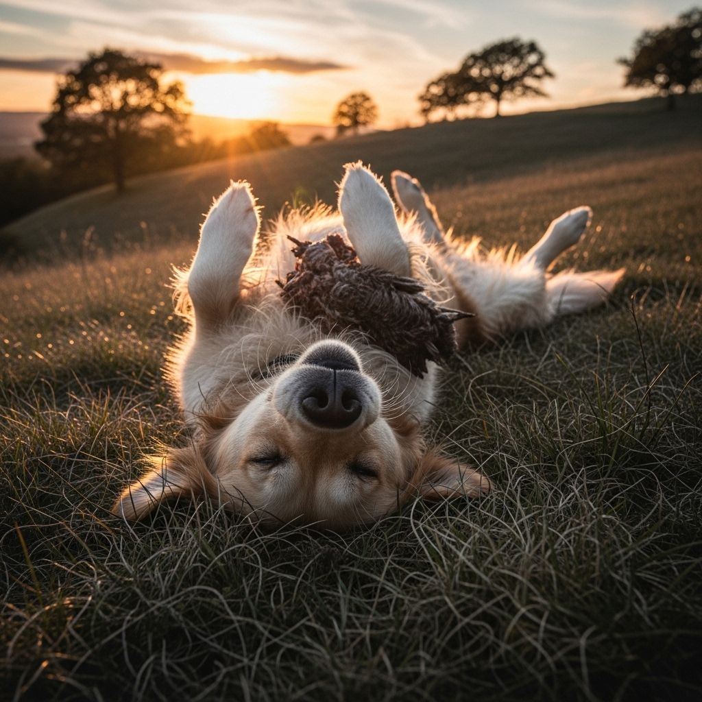 Strong ancestral instincts and scent-marking impulses draw dogs to the foulest odors.