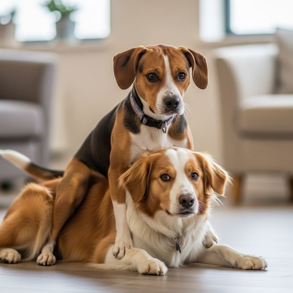 Recognizing mounting cues helps you address your pet’s emotional and physical needs.