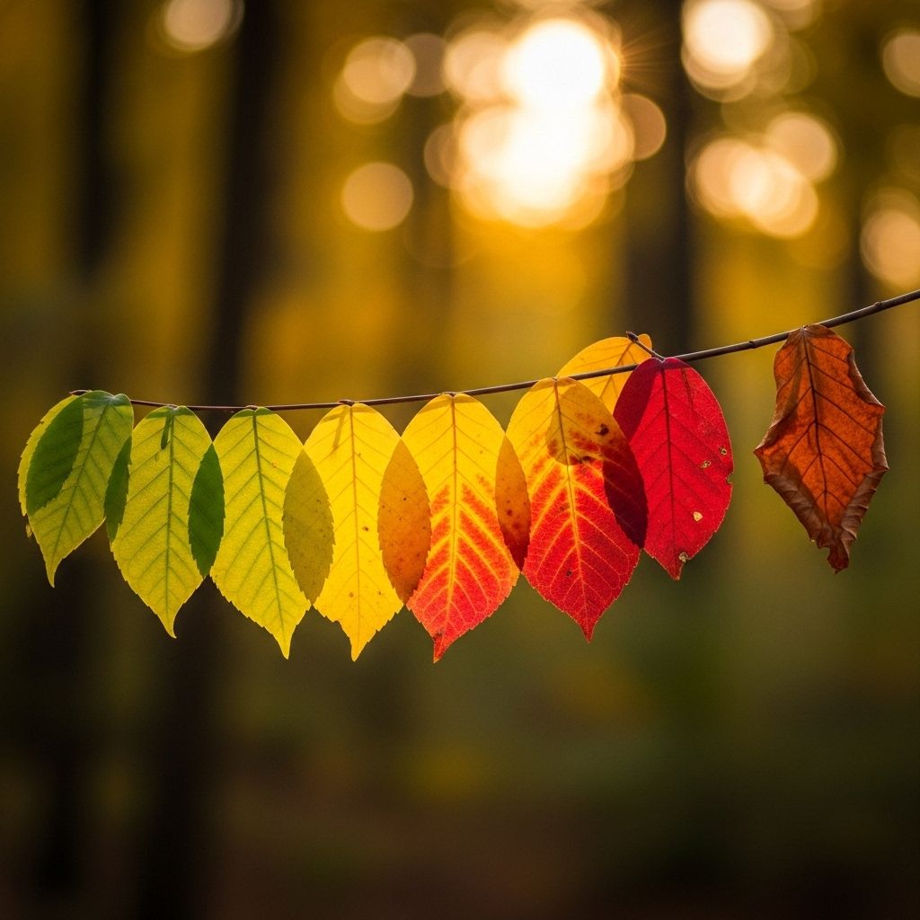 Hidden pigments and weather cues combine to produce nature’s fiery fall display.