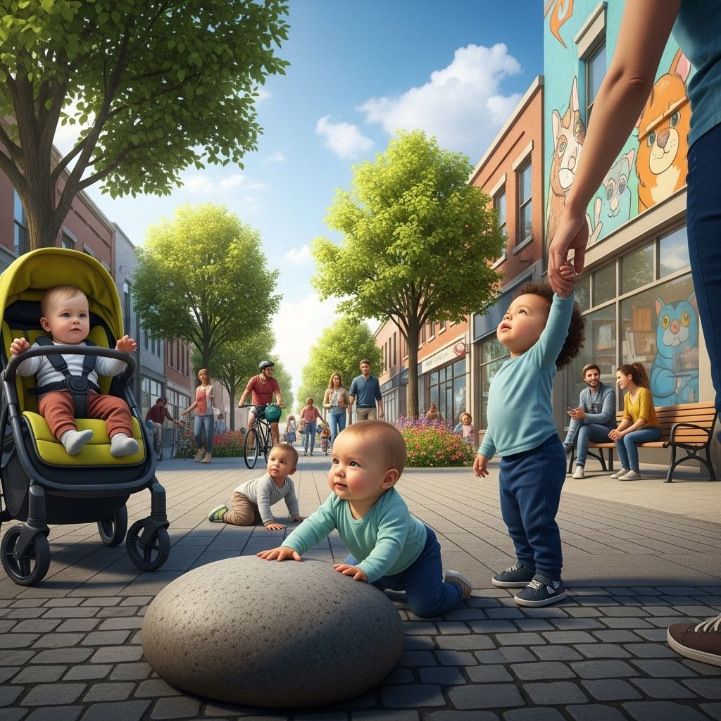 Rethinking urban design from the stroller’s perspective fosters health, inclusion, and vibrant cities for everyone.