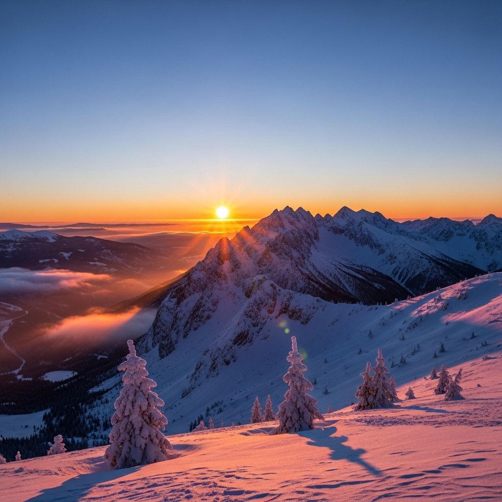 Explore the science and beauty behind winter sunrises and discover how cold weather makes morning light truly magical.