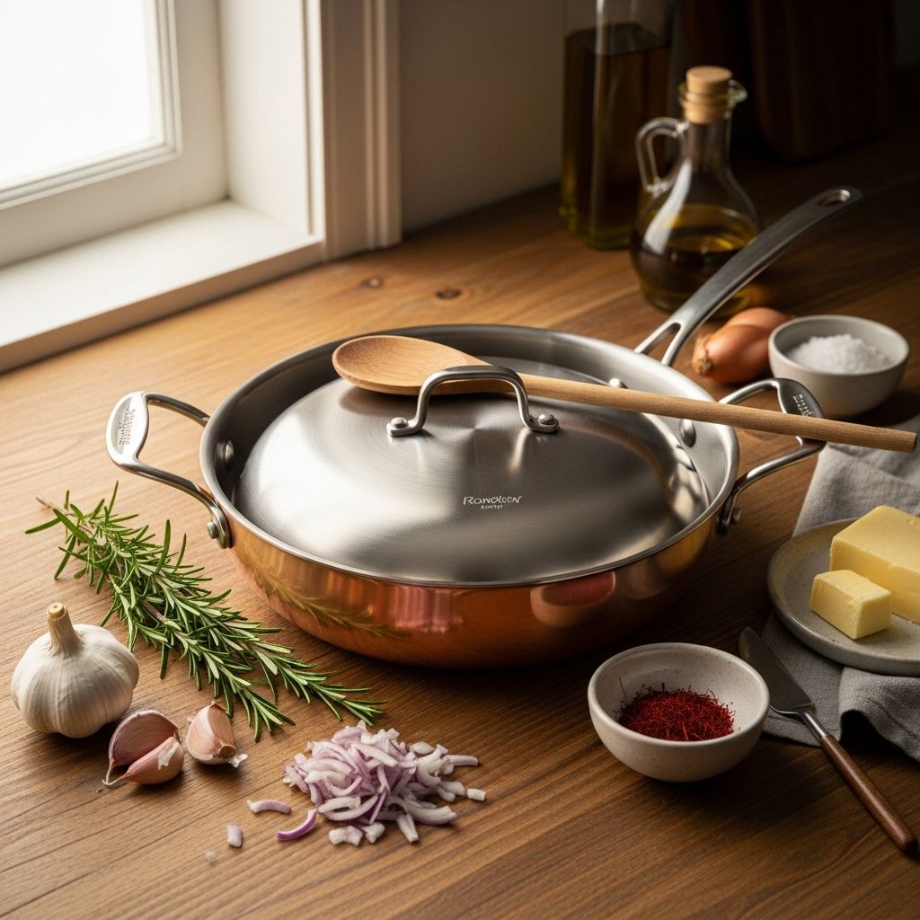 Master one-pan meals with a durable kitchen essential that sears, simmers, and roasts.