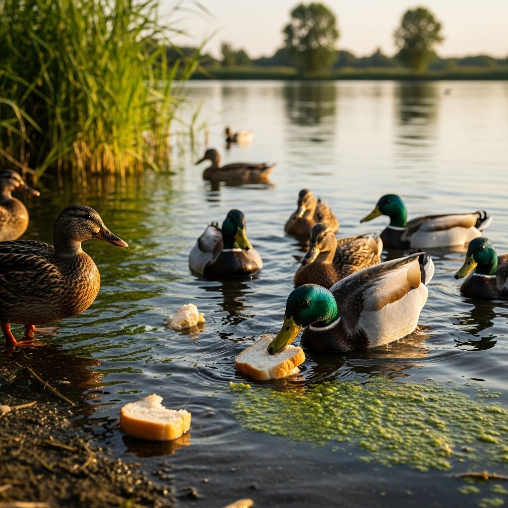 Feeding bread to ducks harms their health and the ecosystem—learn safer, healthier alternatives and the science behind responsible duck feeding.