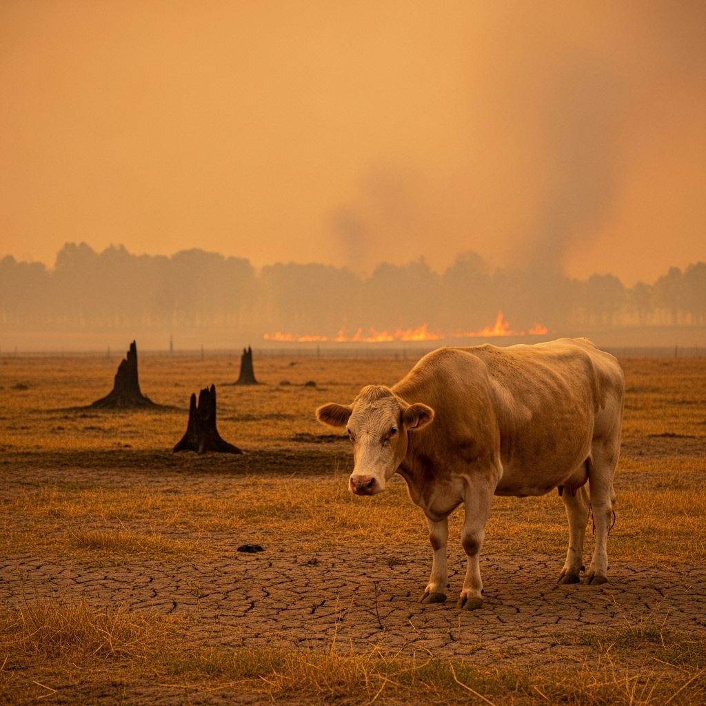 As wildfires intensify across the West, their smoke creates hidden threats for dairy cows, milk yield, and farm livelihoods.