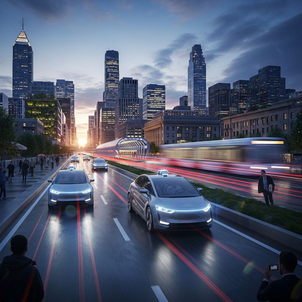 Will Driverless Taxis Replace Public Transit? Exploring the Future of Urban Mobility Can autonomous taxi technology disrupt and possibly replace traditional public transit systems in modern cities?
