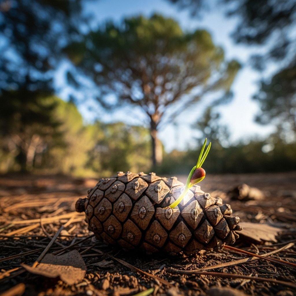 Unraveling the secrets of pine cone reproduction, germination, and growing pine trees from seed.