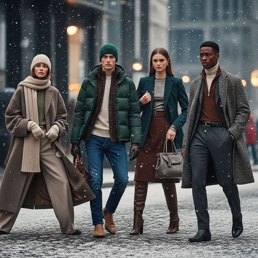 Discover the top winter fashion trends for 2023-24, from cozy athleisure to statement party skirts and textures that define the season.
