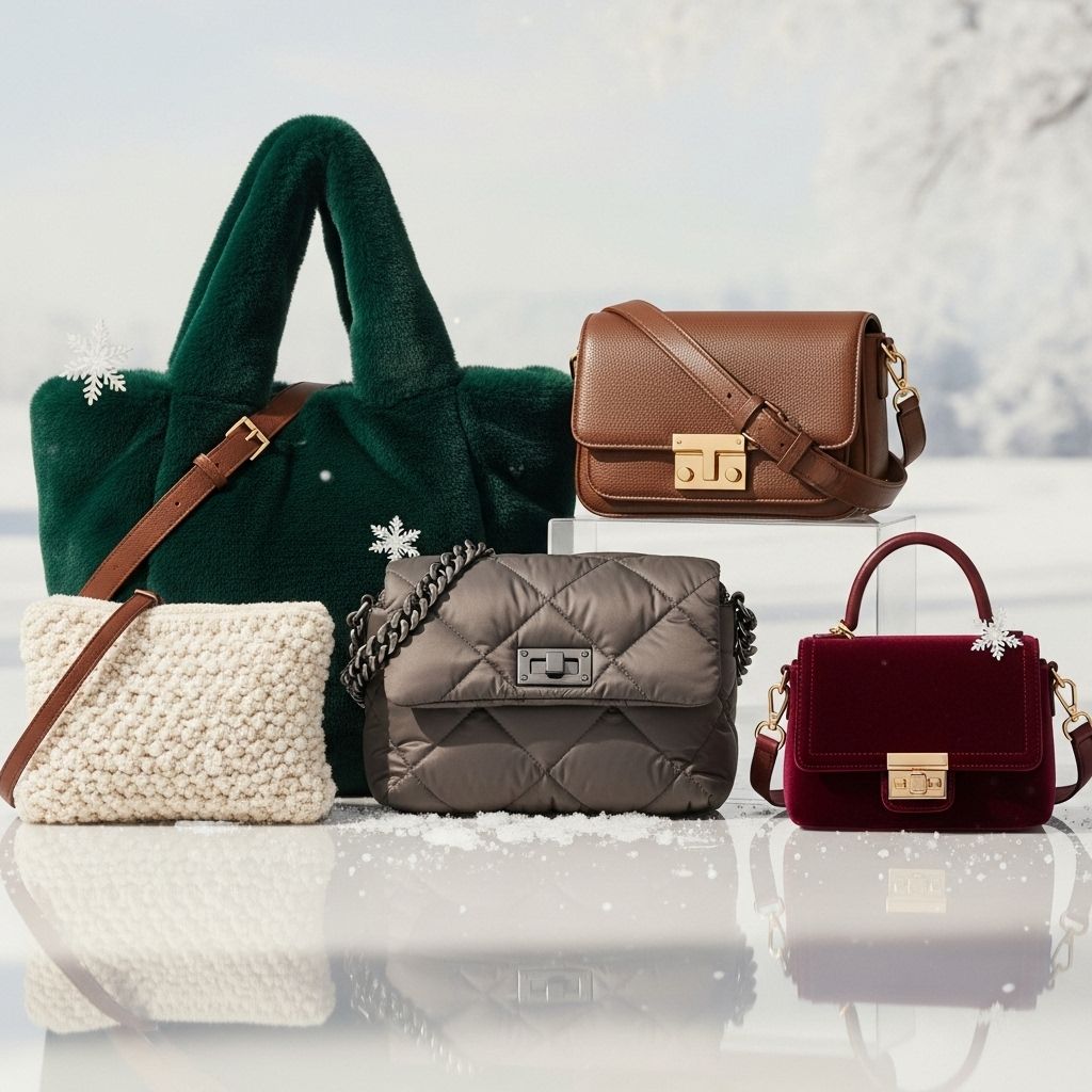 Discover the most coveted winter handbag trends for 2025—textures, nostalgia, statement bags, and more dominating the season.