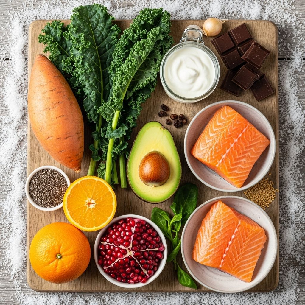 Boost your glow and strengthen moisture barriers with nutrient-rich pantry staples.