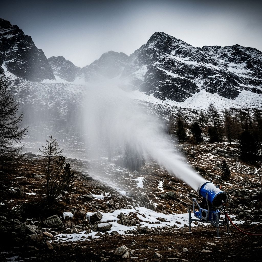 Why the Winter Olympics Now Depend Almost Entirely on Artificial Snow High-tech snowmaking keeps the Winter Olympics running but raises questions about sustainability and the future of winter sports.