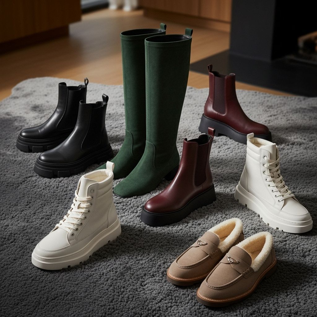 Explore the must-have winter shoe trends of 2025—preppy classics, western boots, dramatic pointed toes, striking wedges, and more, curated by fashion editors.