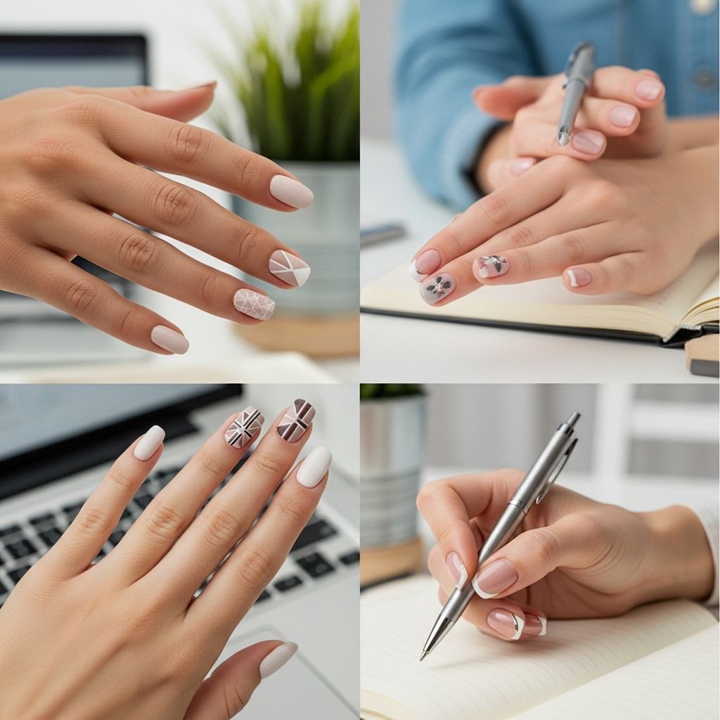 Elevate your professional look with nail art ideas that blend creativity and subtlety—perfect for the office and beyond.