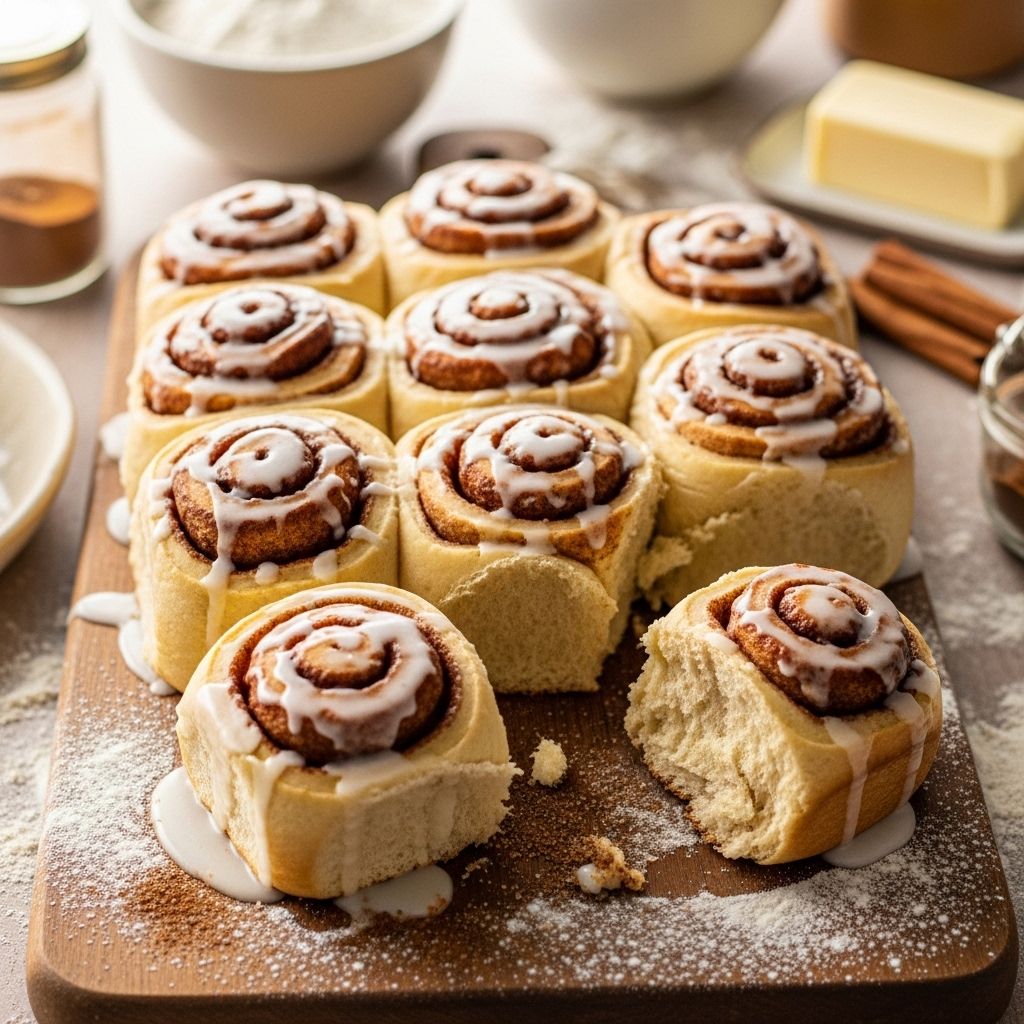 World’s Easiest Cinnamon Rolls With 7 Basic Ingredients Create ultra-gooey vegan cinnamon rolls with minimal steps for sweet weekend mornings.