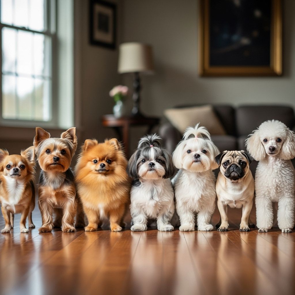 Discover the delightful world of toy-sized canines that pack enormous personality into diminutive frames