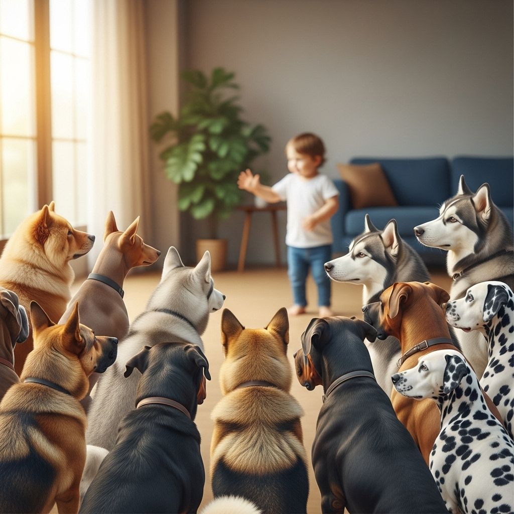 High-energy pups with strong guarding instincts can pose risks for young children.
