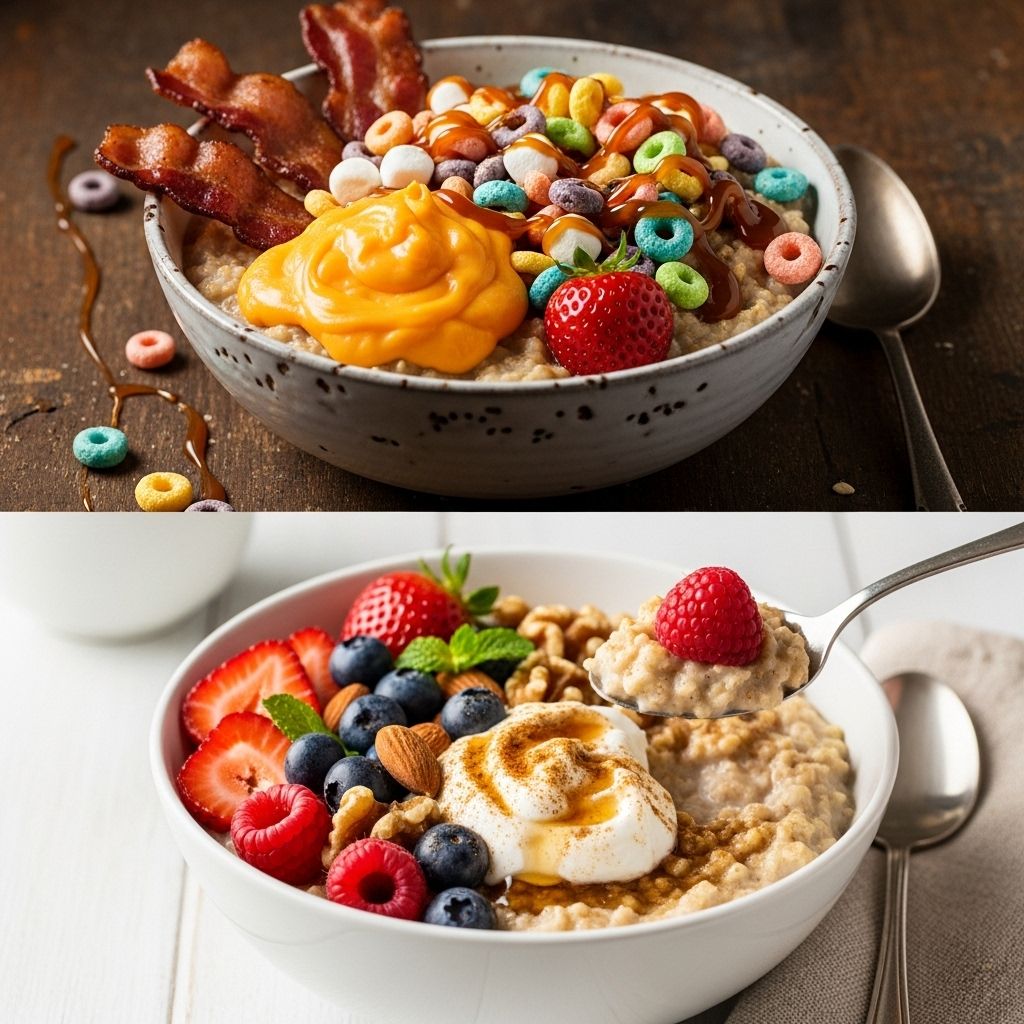 Oatmeal can be healthy—unless you sabotage it with these common but harmful mix-ins.