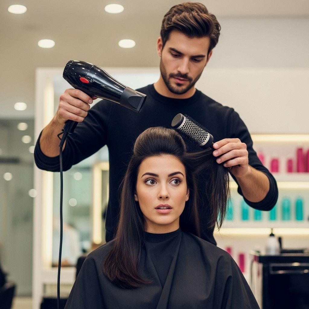 When love meets haircare: Dive into the hilarious, revealing experience of letting your guy style your locks—plus expert tips.