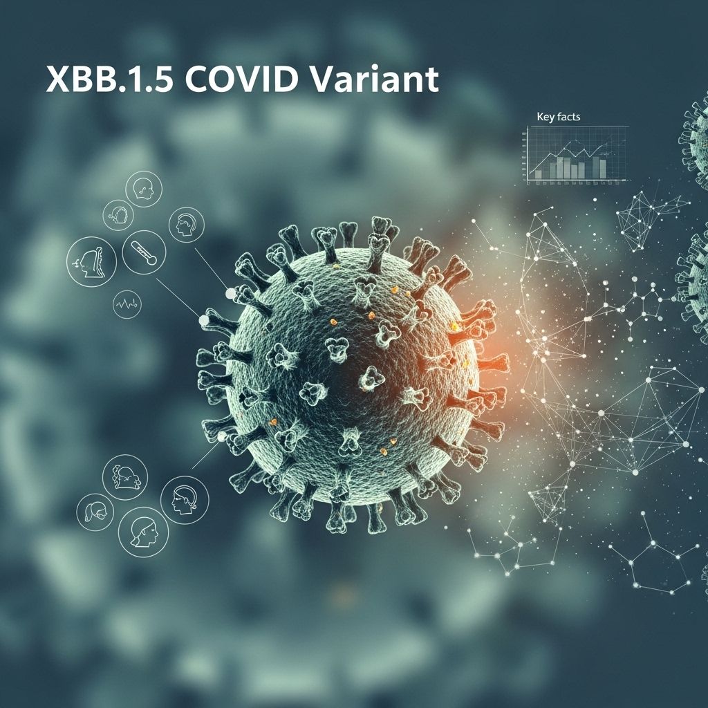 XBB.1.5 COVID Variant: Symptoms, Spread, and What to Know Emerging mutations demand updated precautions to curb community transmission.
