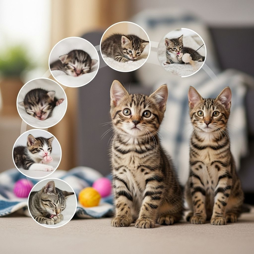 Understanding the fascinating journey of kitten growth from newborn to adult cat