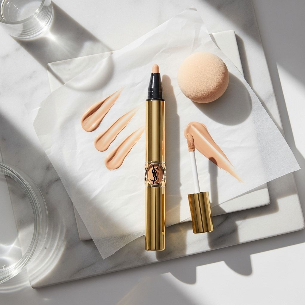 YSL Touche Éclat High Cover Concealer: The Ultimate Radiant Concealer Review An in-depth look at YSL’s iconic hybrid concealer that merges radiance, coverage, and skincare for a flawless finish.