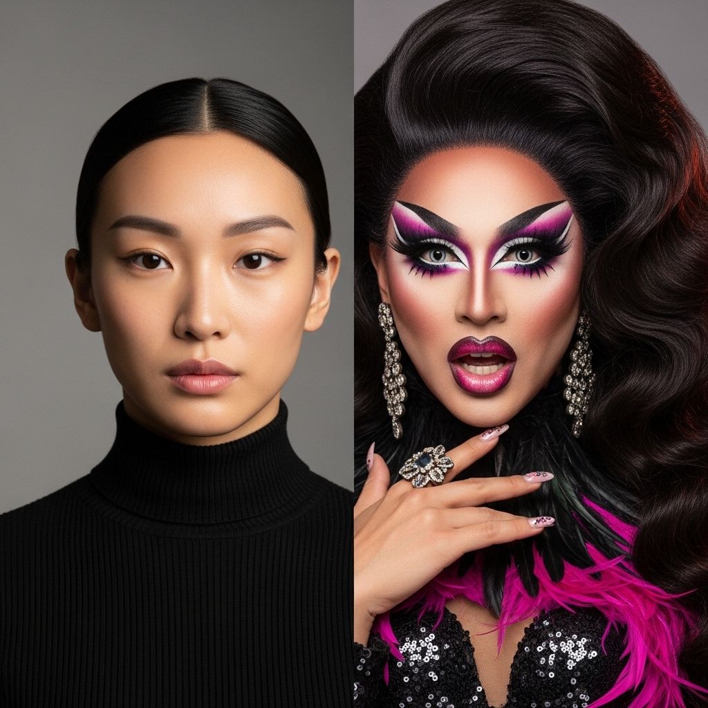Discover the artistry, technique, and personality behind Yuhua Hamasaki’s unforgettable Cosmo Queens makeup transformation.