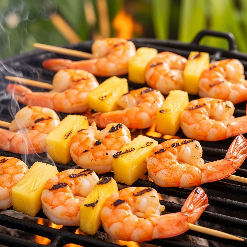 Sweet fruit and seasoned seafood deliver a festive twist everyone will rave about.