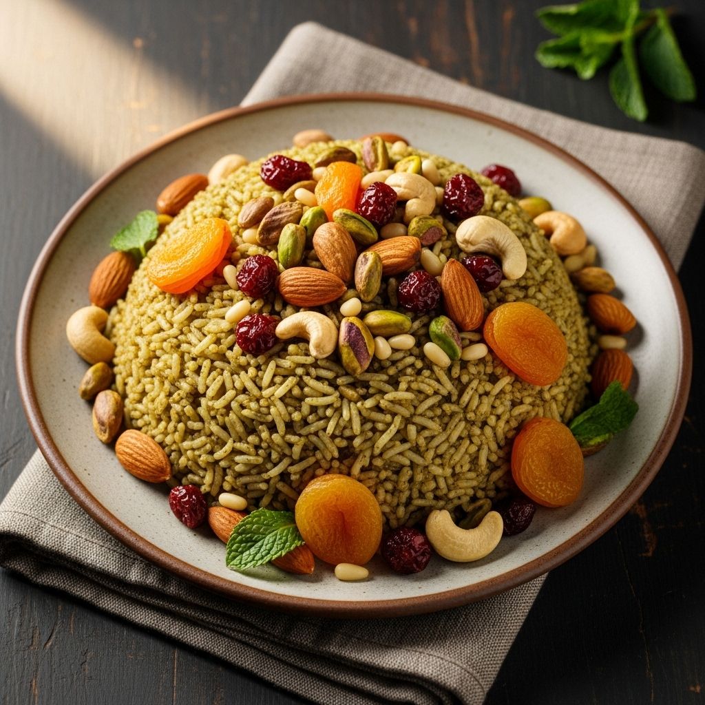 Warm thyme and tangy sumac infuse every tender grain with rich, mouthwatering aromas.