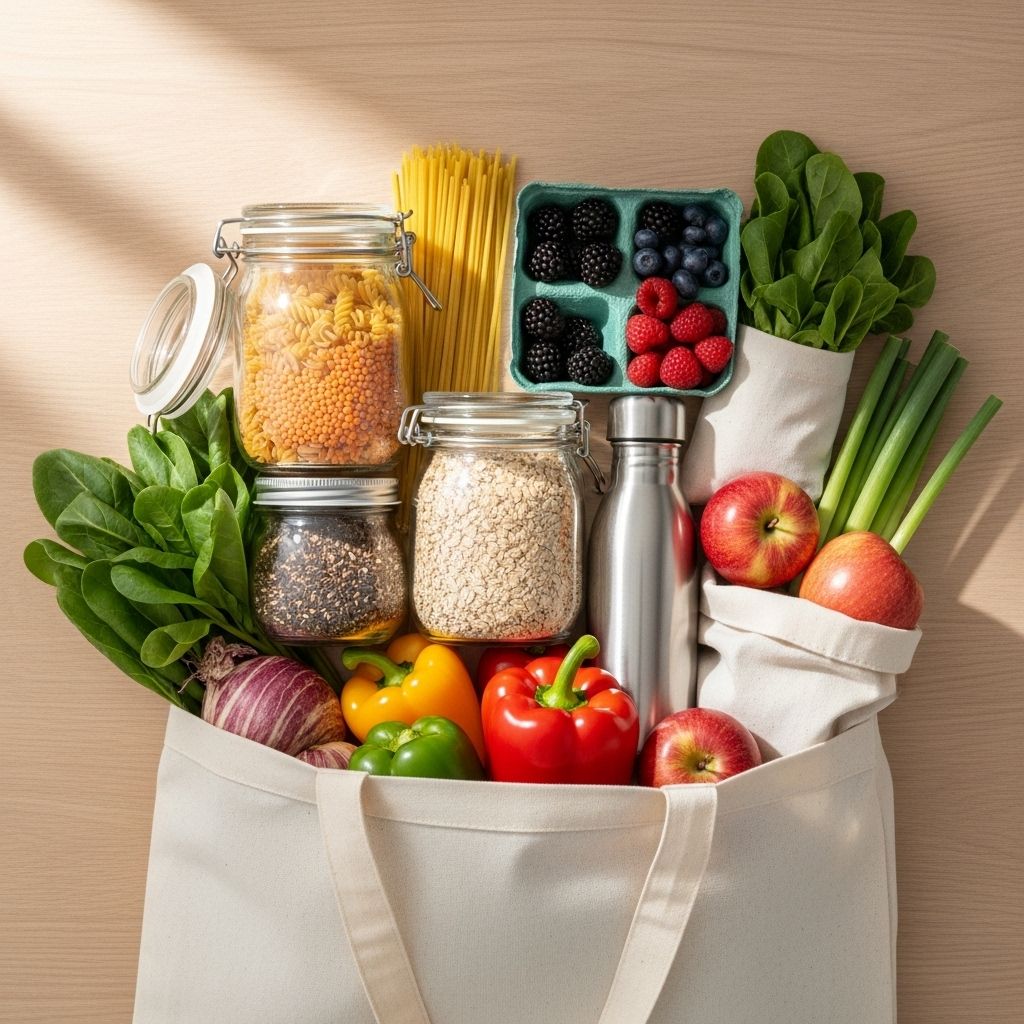 Practical steps for a zero waste shopping routine, empowering you to reduce waste and live more sustainably every time you shop.