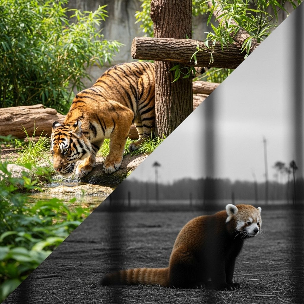 Zoos and Endangered Species: Conservation’s Promise and Peril Exploring the critical role and controversies of zoos in conserving endangered wildlife, from breeding breakthroughs to ethical debates.