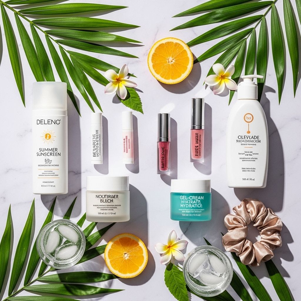 Get your beauty routine summer-ready with smart swaps for radiant skin, all-day wear, and vibrant seasonal color.