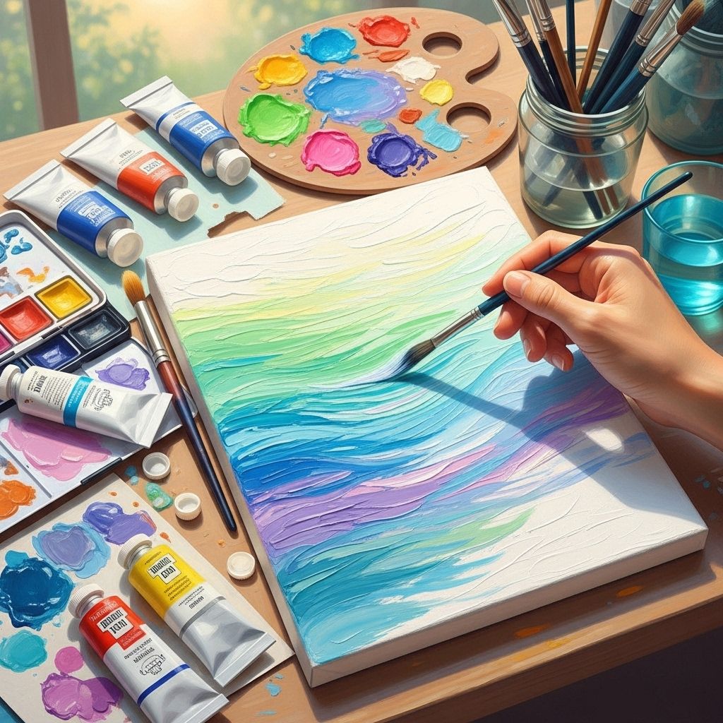 10 Mindful Painting Techniques for Stress Relief and Emotional Balance Each brushstroke becomes a moment of calm, guiding you toward greater self-awareness.