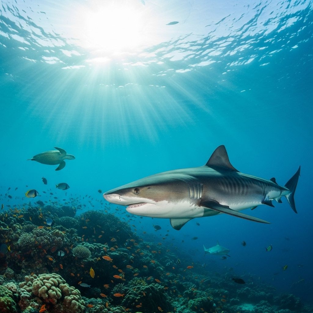 Discover the essential roles sharks play in our oceans and why they deserve awe, not fear.