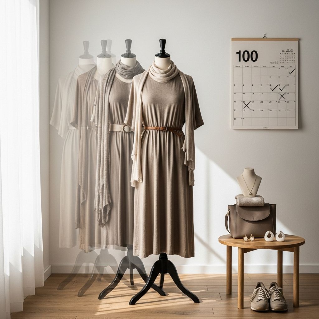 A school teacher's experiment in sustainable fashion inspires conscious wardrobe choices and dialogue on overconsumption.