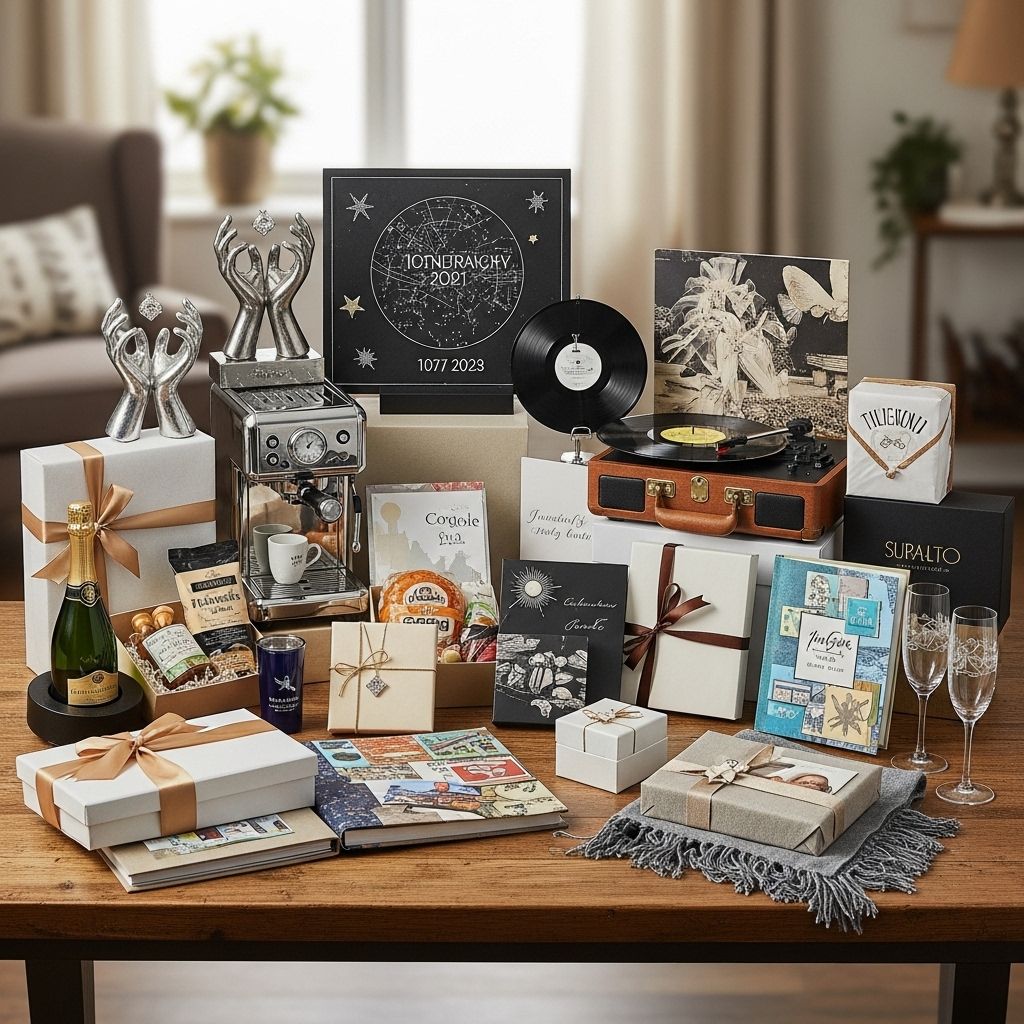 Celebrate a decade together with unique, stylish, and on-theme 10th anniversary gifts for every taste and relationship style.