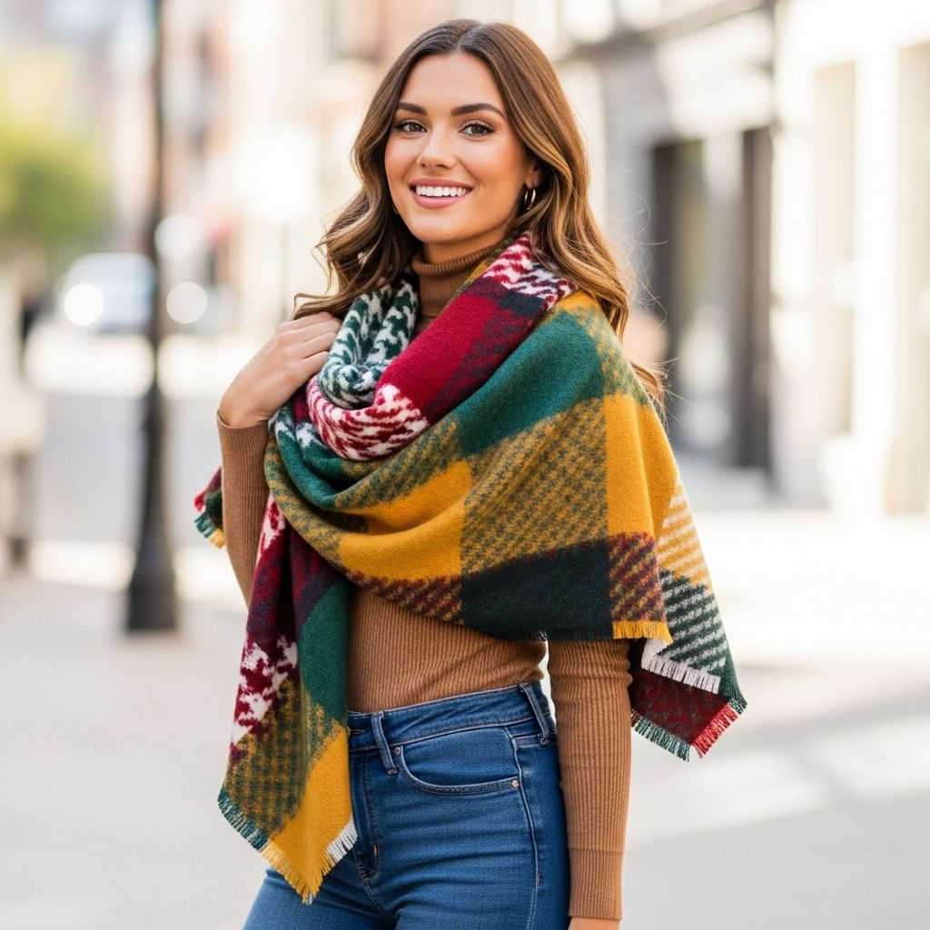 Master the art of scarf styling with these versatile techniques for warmth and fashion—from classic loops to chic ponchos.