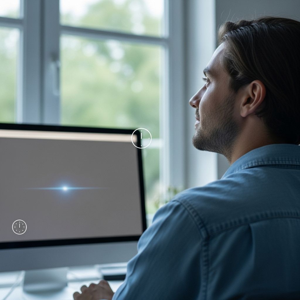 The 20-20-20 rule helps combat digital eye strain by encouraging regular breaks and healthy screen habits.