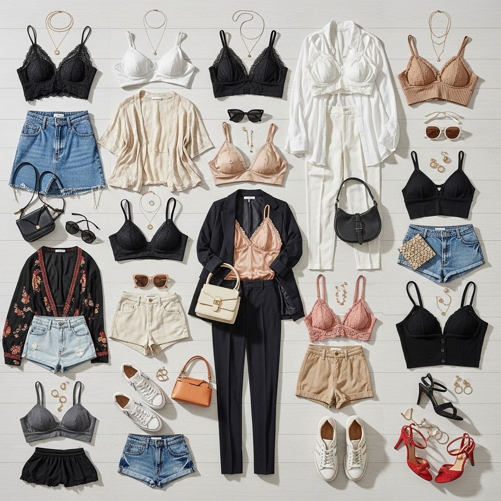 Your ultimate guide to rocking chic bralette styles—from casual days to glamorous nights out, embrace comfort and confidence.